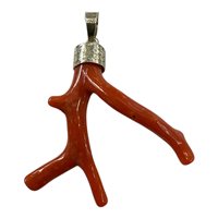 Pendant Mandile 1922 Woman Coralli in Silver Corallo 2MCIC47